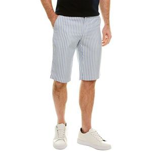 Iro Mens  Ricardo Linen-Blend Shorts, Blue